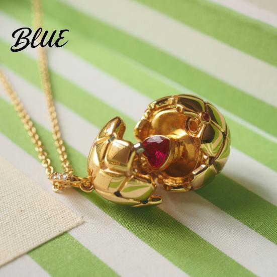 Egg Pendant Jewelry Retro Necklace Medieval Style Easter with Love