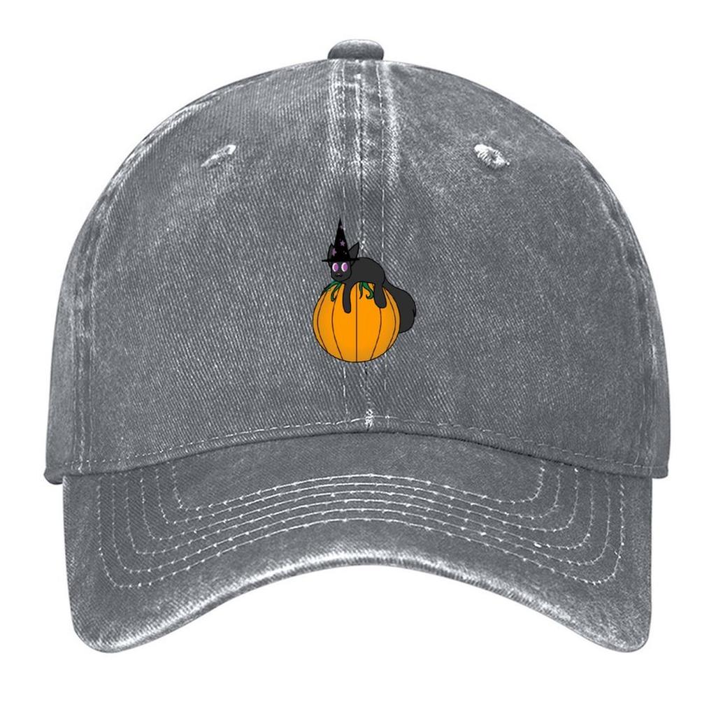2026 Pumpkin Cat Baseball Cap Golf Cap Western Hat Beach Hat Snap Back Hat Women Men's