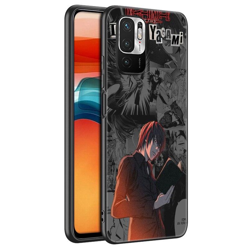 Anime Manga Death Note Ryuk Silikon Handyhülle Für Xiaomi Redmi Note 11 10 9 8 Pro 11T 10T 10S 9S 8T 9 9A 9C 9T Schwarze Hülle