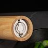 6 Inch Spice Grinder Manual Rotor Adjustable Coarseness Wood Ceramic Natural Pepper Salt Grinder for Kitchen
