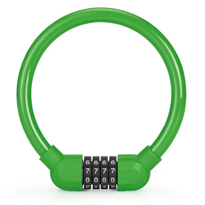Five-Digit Anti-Theft Cable Lock for Mountain Bikes & E-Bikes