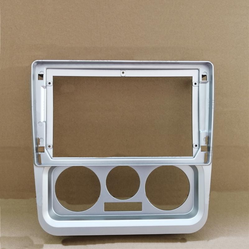 

Автомобильная мультимедийная рамка, автомобильная аудиосистема, радио, рамка, панель приборов, 9-дюймовые панели для Geely CK CK-1 Free Cruiser 2008-2016 серебряный