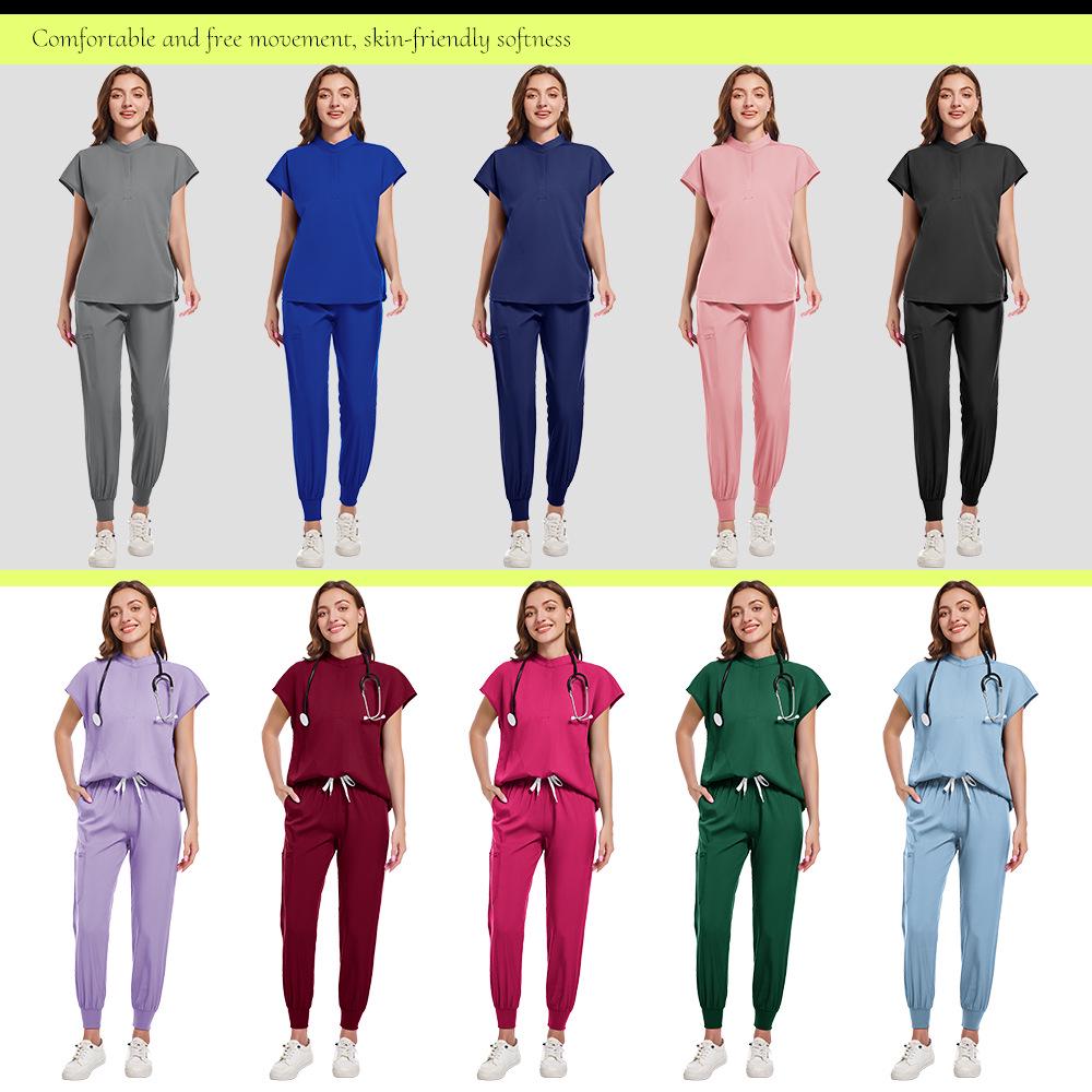 Elastic Quick-Drying Medical Uniform for Men & Women: Hospital, Dental, and Nursing