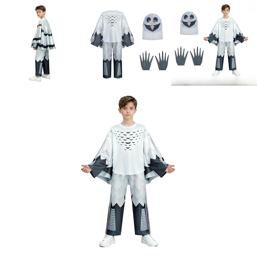 99 Nights In The Forest Halloween Owl Costume Onepiece Animal Suit For Cosplay And Party Events