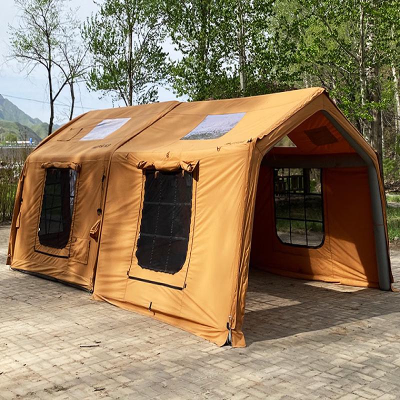 ZISIZ Outdoor Inflatable Camping Tent