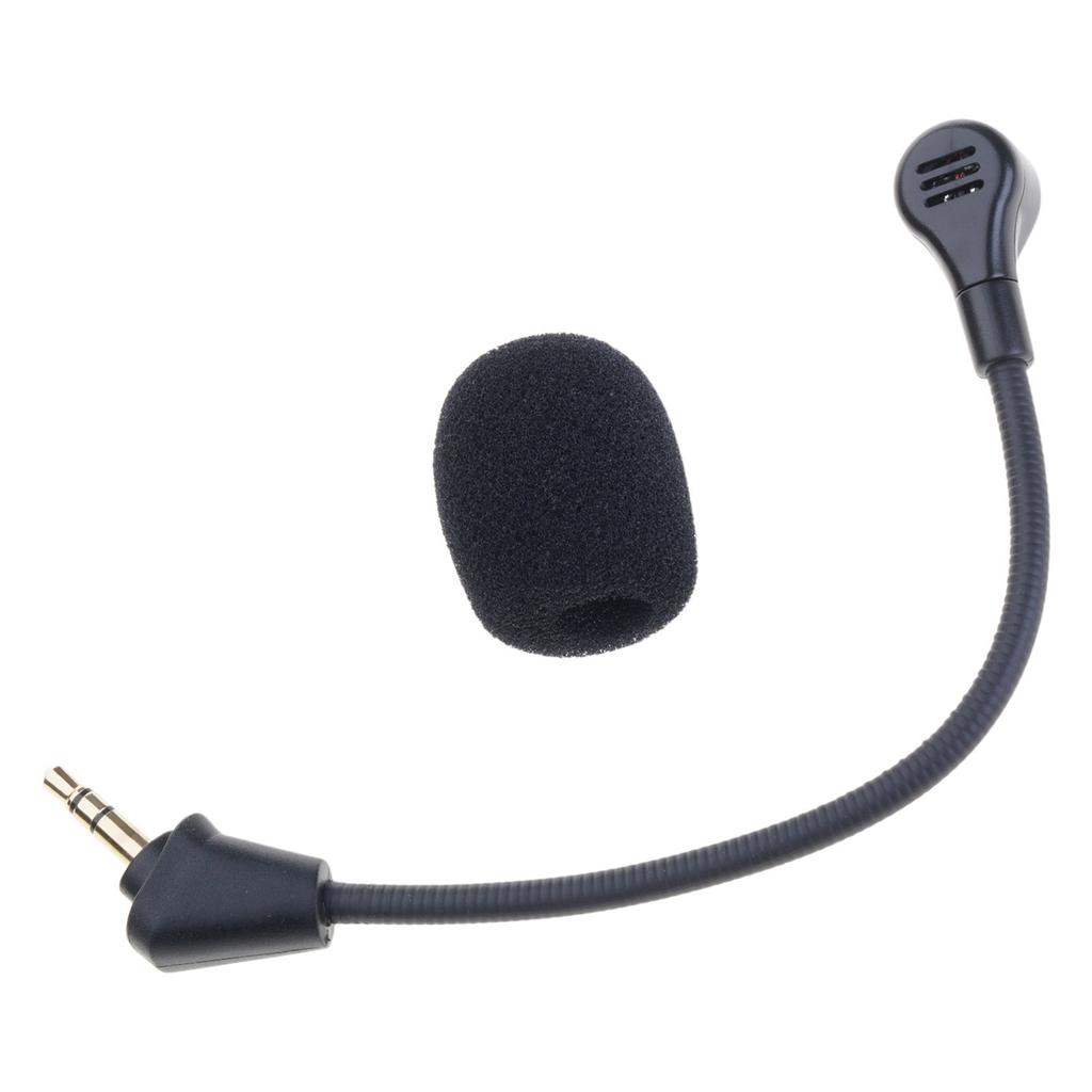 3.5mm Game Microphone for HyperX Cloud II Gaming Headsets Computer PC Mic Bendable Microphones Wide Application