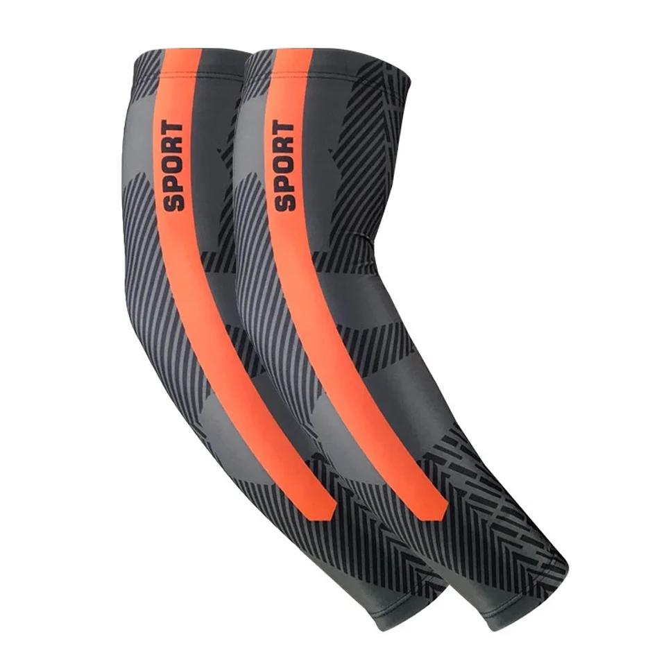 

1 пара солнцезащитных очков для защиты рук, для занятий спортом на открытом воздухе, для рыбалки, для впитывания пота, для езды на велосипеде, для занятий льдом, для мужчин и женщин XXL оранжевый