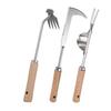3pieces Thickened Stainless Steel Weeder 3 Pack Weed Puller Set For Easy Weed Removal Weeding Tools