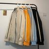 Unisex oversized ležérní bunda s kapucí Lehký svrchní oděv Muži Ženy
