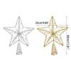 Christmas Tree Toppers Christmas Party DIY Decorations Accessories Star Shaped