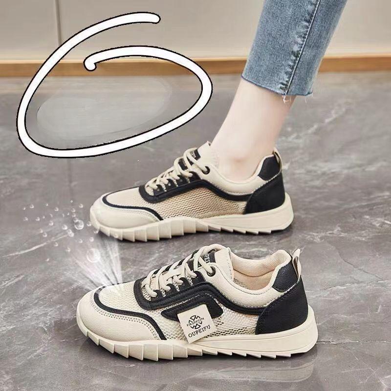 სპორტული ფეხსაცმელი ქალის საზაფხულო ახალი ბადისებრი სუნთქვადი Forrest Gump ფეხსაცმელი მრავალმხრივი ბადისებრი თხელი ძირის ჩვეულებრივი სპორტული დაფის ფეხსაცმელი