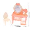 1:12 Piese Set Mobilier Miniatură Casă de Păpuși Masă de Toaletă Simulare Masă de Machiaj Scaun Set Mobilier Model Casă Decor Jucărie Accesorii Casă de Păpuși