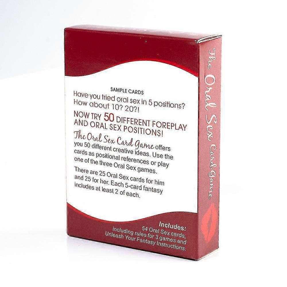 Jogo de Cartas de Sexo Oral Jogo de Tabuleiro para Casais Jogos de Festa Presentes Jogo de Cartas Para Casais Amantes Tw