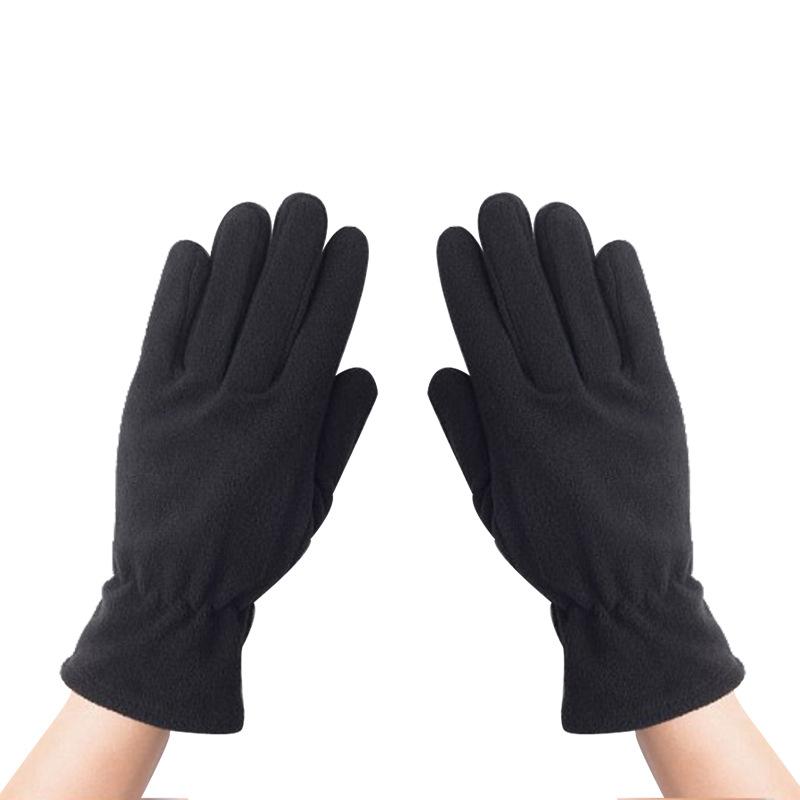 Winter Warm Gloves Women Men Polar Fleece Gloves Cold Resistance Wind Waterproof Warm Outdoor Running Cycling Skiing Mittens