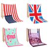 Microfiber Beach Towel With Active Print Fast Drying For Adults
