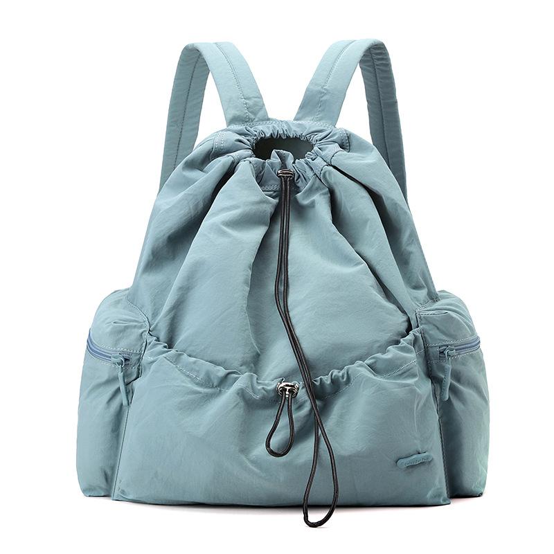 

Красочный Лис корейская версия ins Новый женский рюкзак большой вместимости на шнурке легкая спортивная сумка для бадминтона