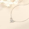 English letters DO necklace Female simplicity Personality temperament Versatile niche design pendant Clavicle chain