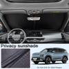 Car Black Window Privacy Sunshade For KIA EV5 OV 2024-Present Auto Anti-UV Heat Insulation Protect Cover Interior Accessory