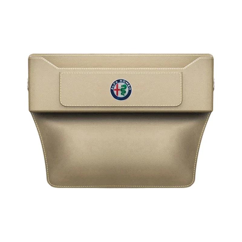 Auto Sitzlücken Organizer Sitzspalt Schlitztasche Für Alfa Romeo giulia stelvio giulietta 159 147 156 166 Auto Zubehör
