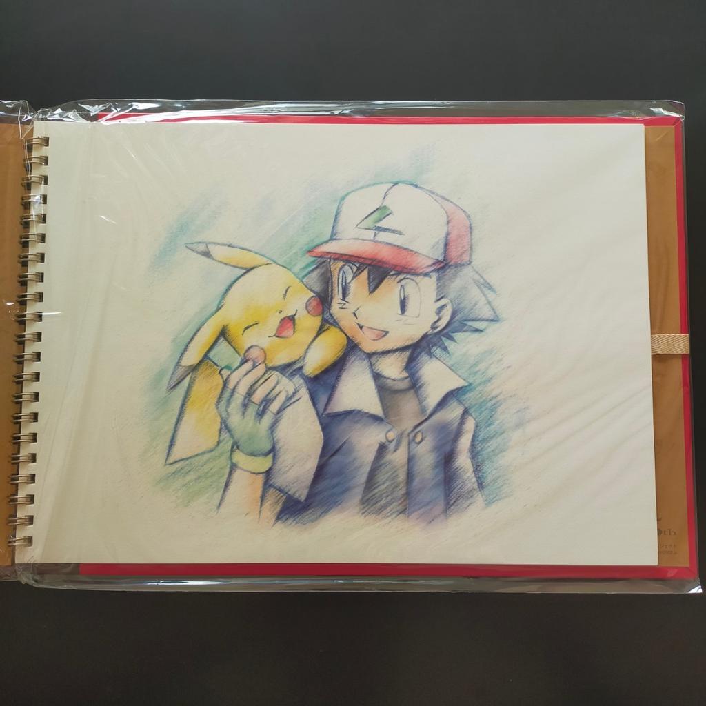 Unopened Sketchbook Guardians of the Water featuring and Latios Pokémon Kanon's (Movie Capital) Ash, Pikachu, Latias, (Advanced Generation)