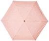 Moonbat Folding Umbrella with Heart Check Pale Made In Rib Total Length 26cm Handle Women's & Pattern, Orange, Japan, Length 55cm, (Folded) Approx.