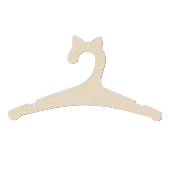 10Pcs Baby Clothes Hangers Wooden Cute Animal Shape Hangers Anti-Slip Clothes Hangers for Nursery Wardrobe Storage Toddlers Clothes