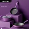 KSISE Purple Aura Non-stick 3-Piece Cookware Set