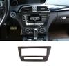 Pine Wood Grain Interior Air Conditioning Switch Panel Frame Stickers For Mercedes Benz C Class W204 2011-2014 Accessories