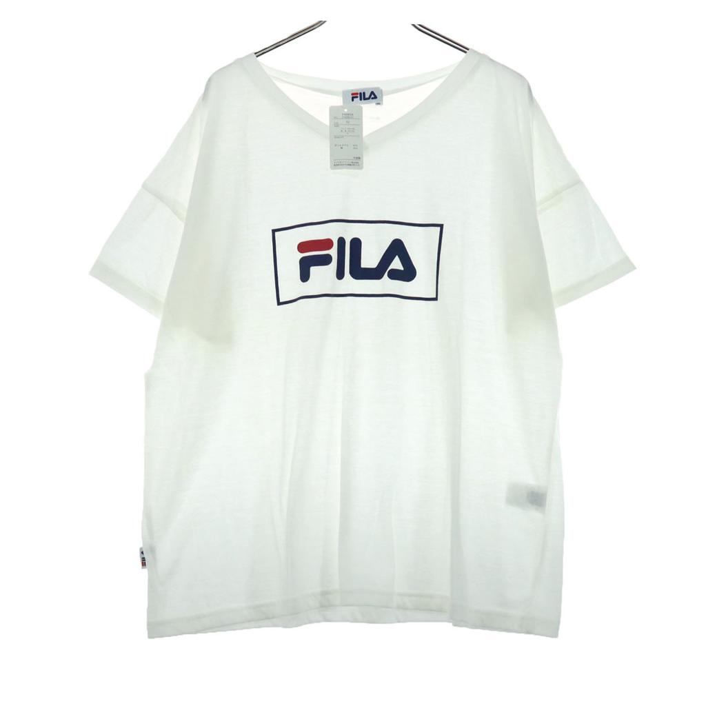 Fila Print Short Sleeve T-shirt 3L White Men's Used