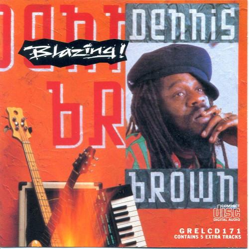 

CD DENNIS BROWN - Blazing GRELCD171 Greensleeves Re 1992 UK Reggae, Ska & Dub Used