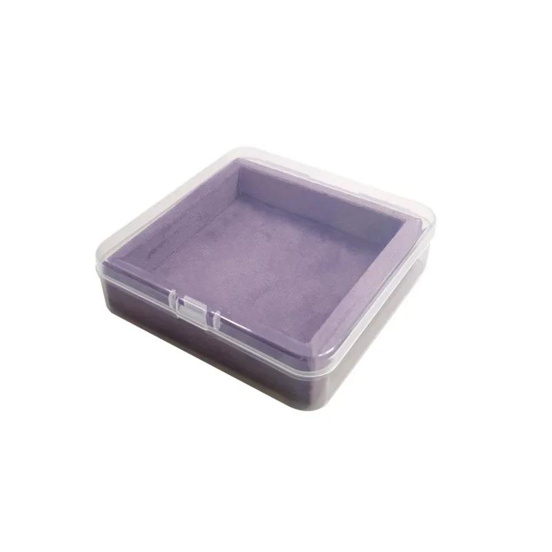 

Высококачественные бархатные подносы для хранения и демонстрации колец, серег и браслетов, ювелирные подносы, пылезащитные коробки для хранения, упаковочные коробки