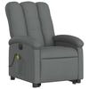 Vidaxl Lift-up Massage Chair, Electric, Reclining, Dark Grey