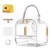 Outdoor Cats Backpacks Public Transport Pet Bag Large Detachable Cats Carriers for Transporting Parakeets and Finches