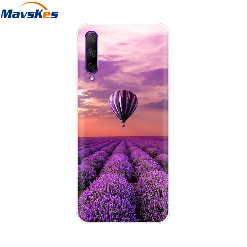 For Huawei P Smart Pro Case Cute Candy Painted Cover Soft Silicone Phone Case For Huawei P Smart Pro 2019 Cover Coque Bumper