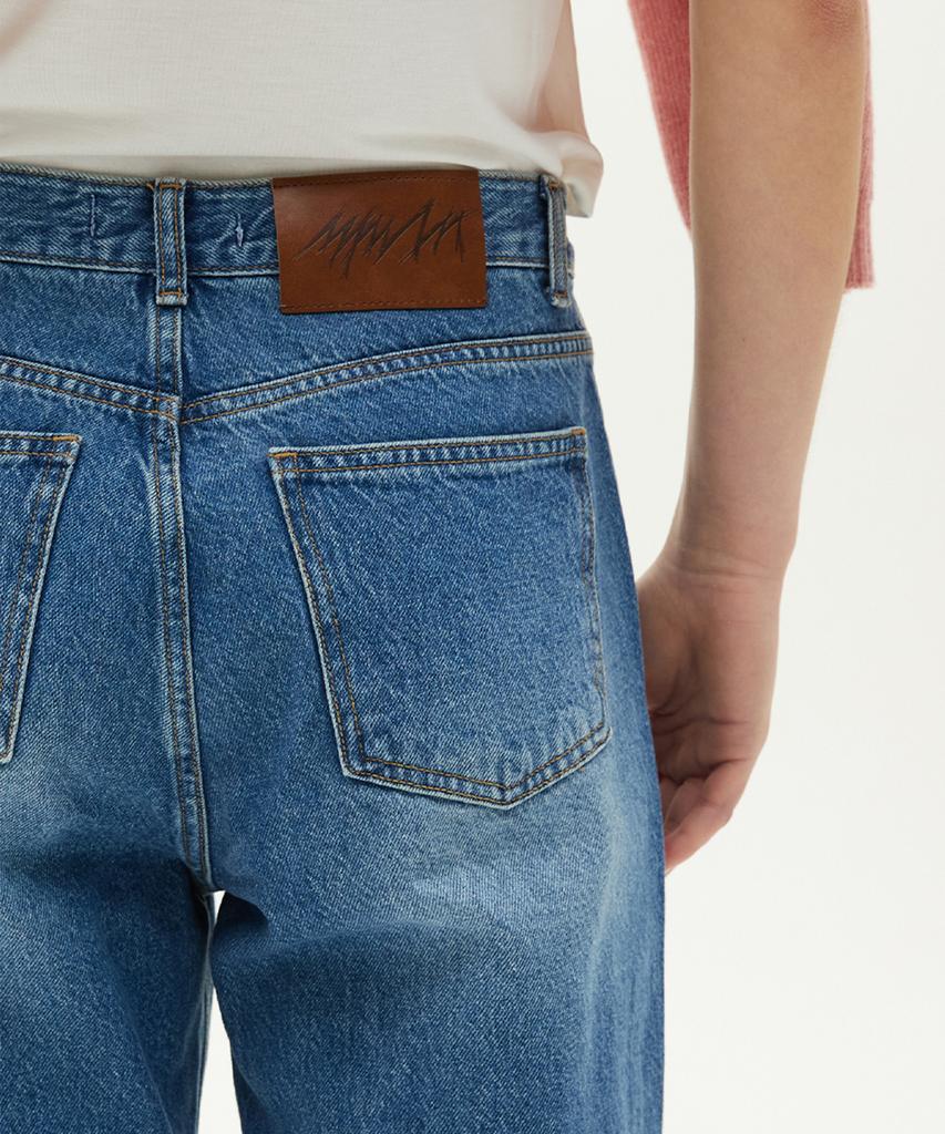 Meuameu Vintage Wide Denim Pants