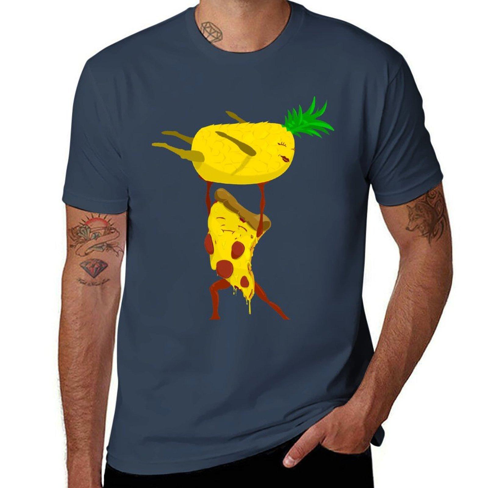 Pineapple On Pizza Tshirt Quick Dry Outdoor Sports Tshirt S