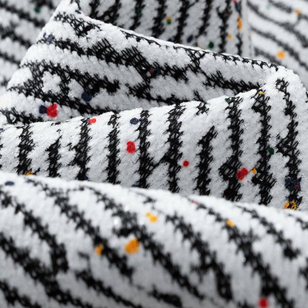 Autumn and Winter Vintage Workwear Coat for Men Lapel Collar Black Starry Youth Trendy Fashion Versatile High-quality Jacket