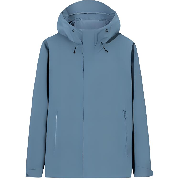 

Anta Champion Outdoor Series Solid Color Zip-Up Hooded Comfortable Breathable Versatile Waterproof Jacket Men Jacket Dark-Blue 152510626-4 3XL