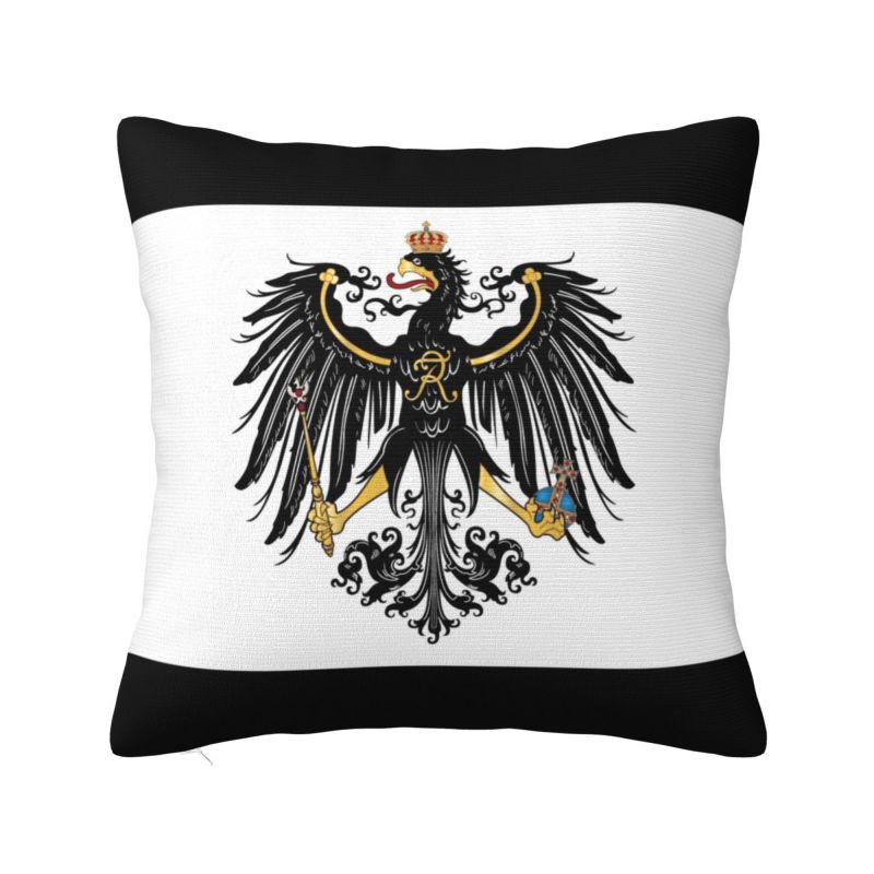 German Empire Eagle 1871 With Flag Colors Modern Throw Pillow Covers Decoracion Salon Case Emblem National Flag Sofa Cushion