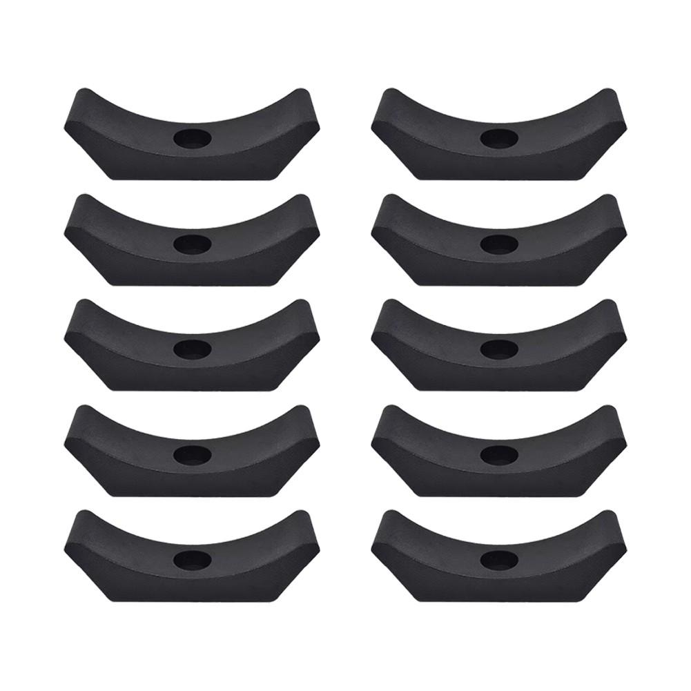 Dumbbellhouder Zadelrekken 10 Stuks van Rubber Materiaal voor Stabiliteit
