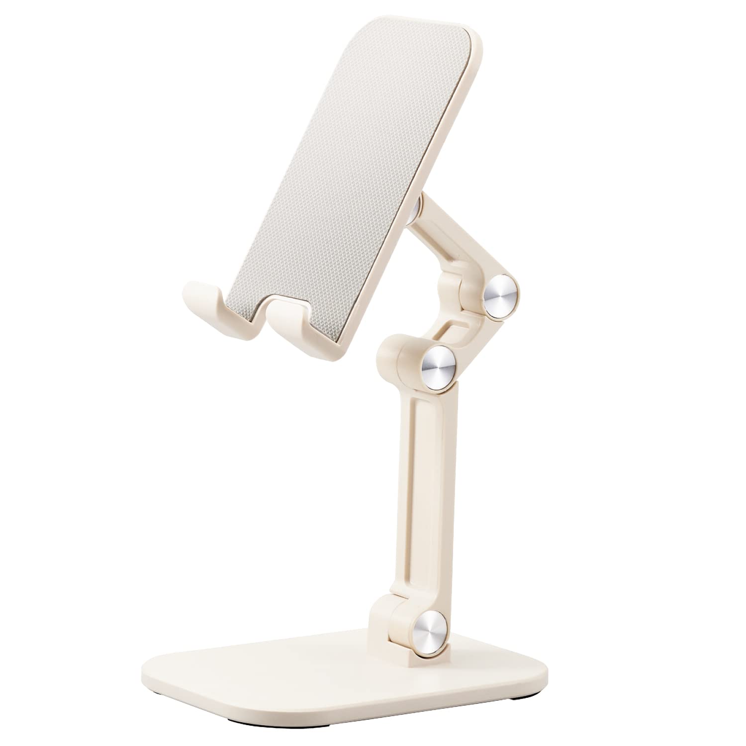 

Elecom Tablet Stand Smartphone Kitchen Use Cooking Foldable Compact Storage Compatible Android iPad iPhone Switch Ivory HA-STFD01IV