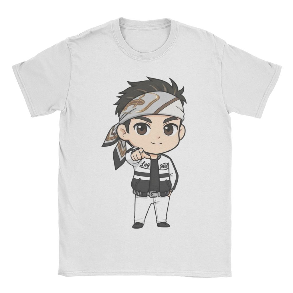 Lngshot Woojin Rising K-Pop Hip-Hop T Shirt Unisex 100% Cotton Amazing T-Shirts Crewneck  Tees Short Sleeve Tops Birthday Present