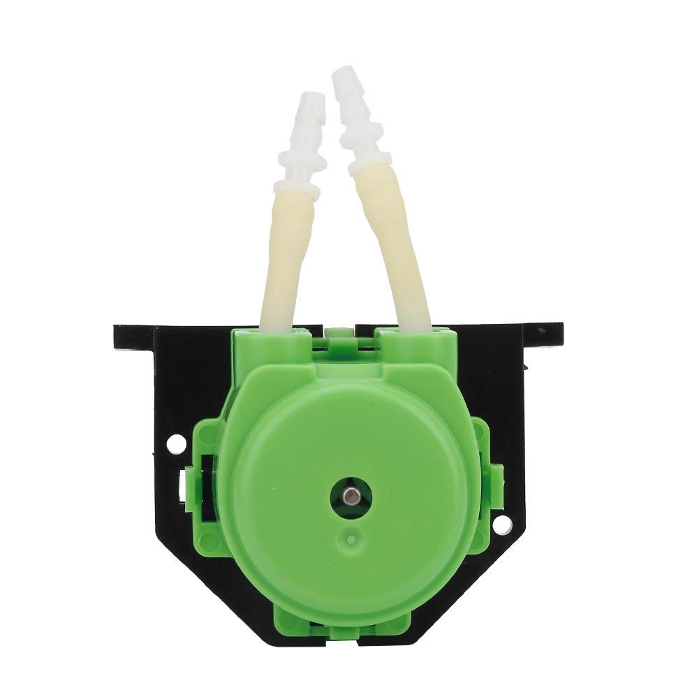 DC6V Micro Water Liquid Peristaltic Pump For Aquarium Lab Analytical 2*4mm(Green)