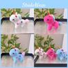 Lovely Unicorn Plush Keychain Cute Pony Design Mini Soft Toy Perfect For Bag Decoration