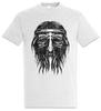 Nordic Barbarian Face T-Shirt Mens Womens Tees Top Vikings Odin Hugin and Munin Valhall Thor Odhin