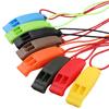 Anti Loss Clip Outdoor Survival Whistle Loud Rescue Emergency Whistle  Water Sport Rescue