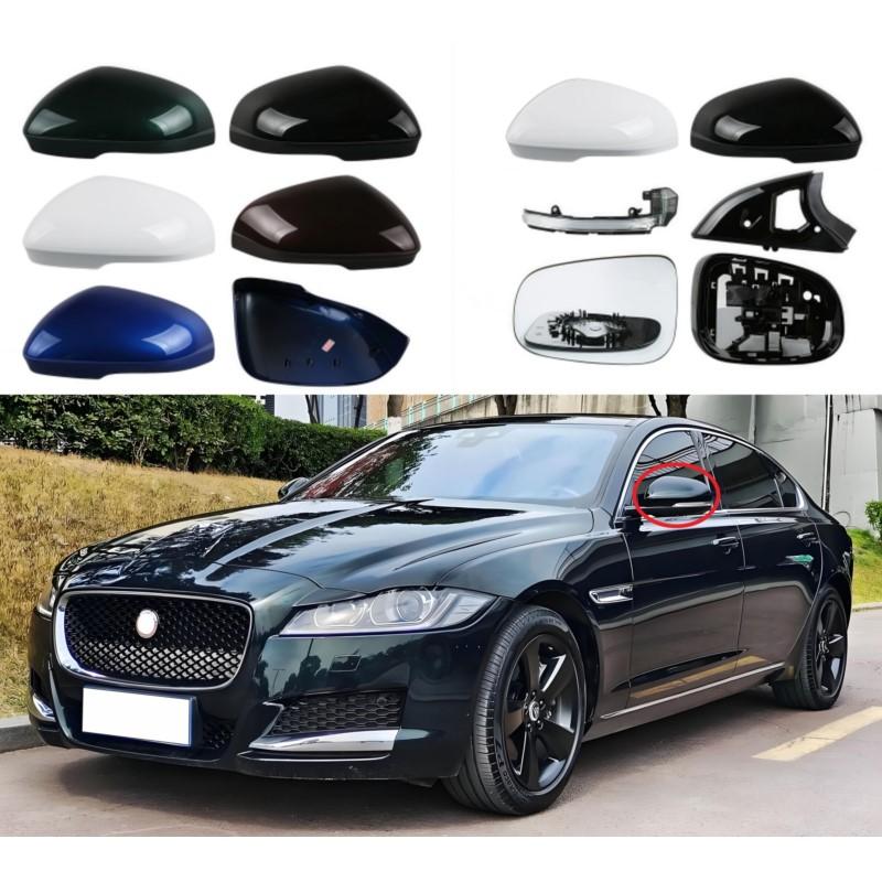 BIS1 For Jaguar XF XE 2009-2021 XJ XK F-Type E-FPACE L Rear Heated Mirror Cover Glass Frame Turn Signal Light Bottom Lower