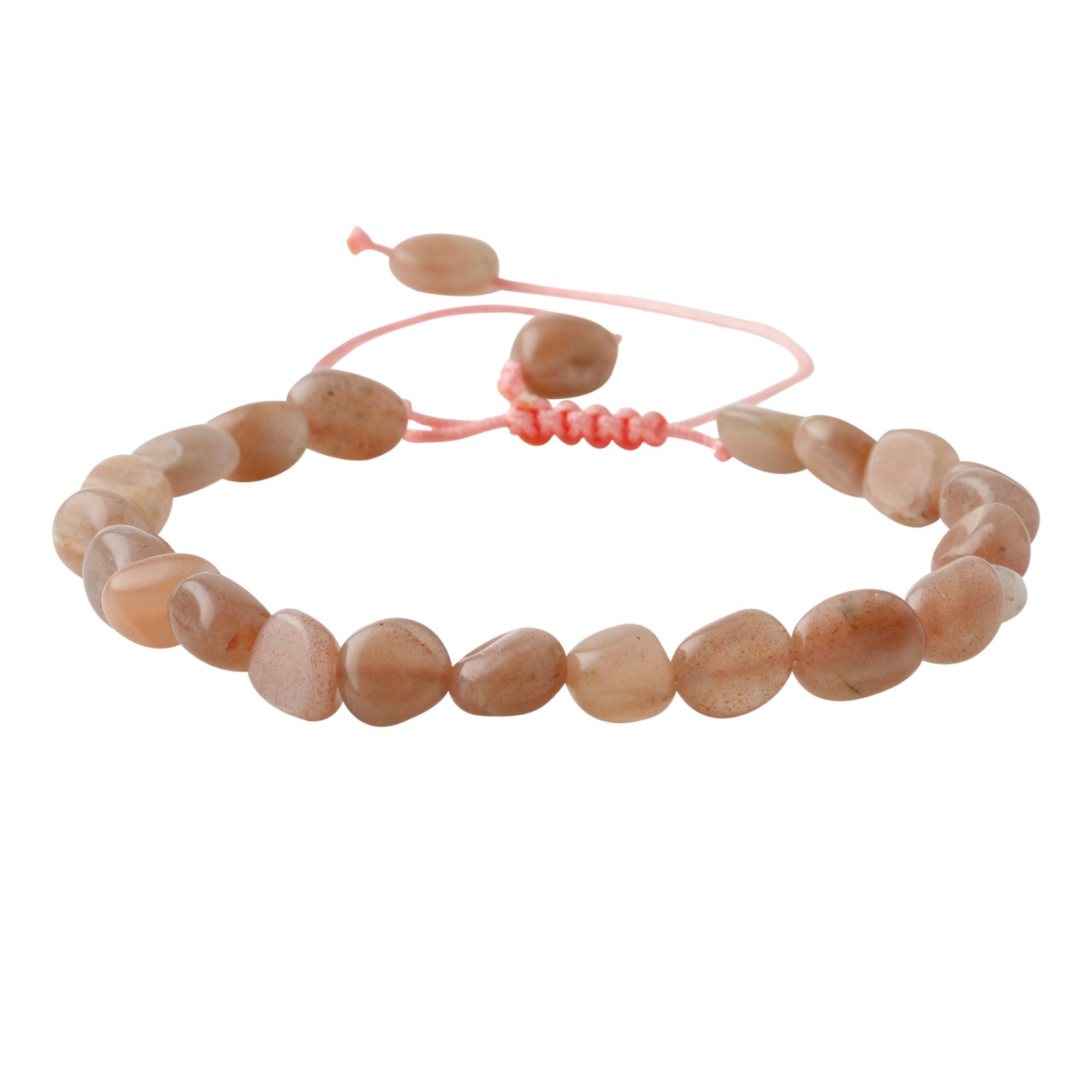

Браслет из натурального камня Sun Stone Natural Cut 16-17 CM