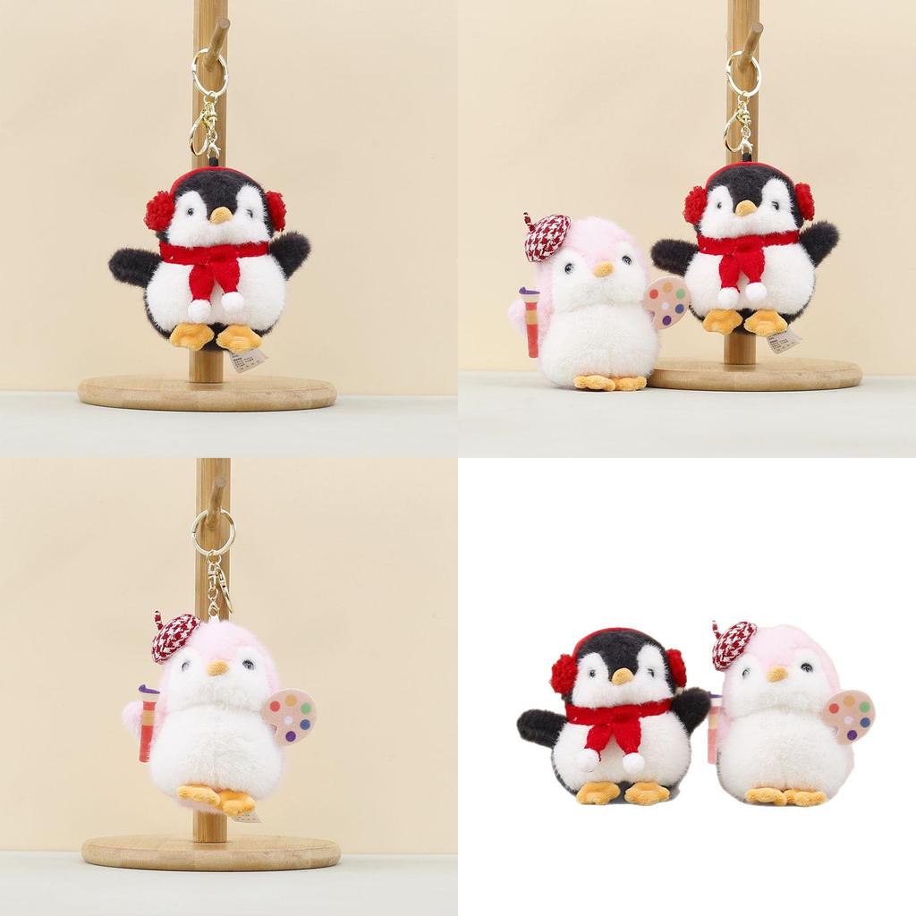 Penguin Plush Keychain With Pp Cotton Filling For Kids And Teens