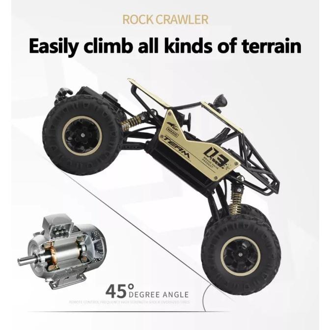 1:16 RC Car 20KM/H 4WD Remote Control Vehicle 2.4Ghz Monster Truck Buggy Off-Road Toys